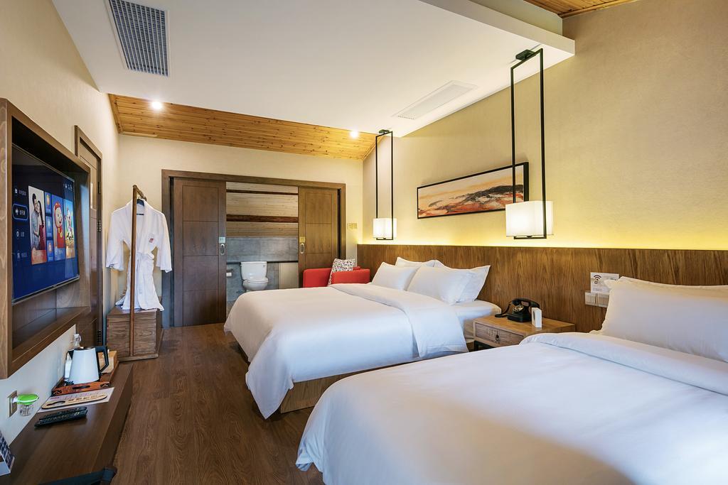 Hangzhou Puyu Travelling With Hotel Buitenkant foto