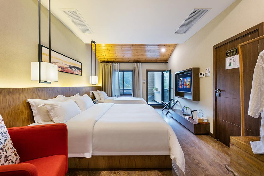 Hangzhou Puyu Travelling With Hotel Buitenkant foto