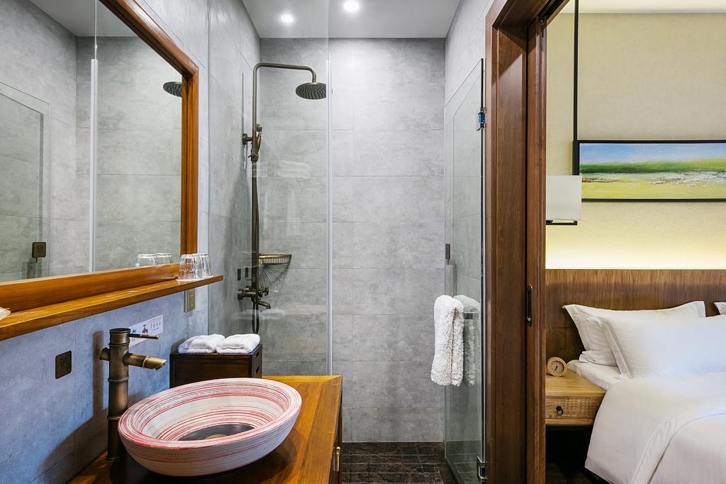 Hangzhou Puyu Travelling With Hotel Buitenkant foto